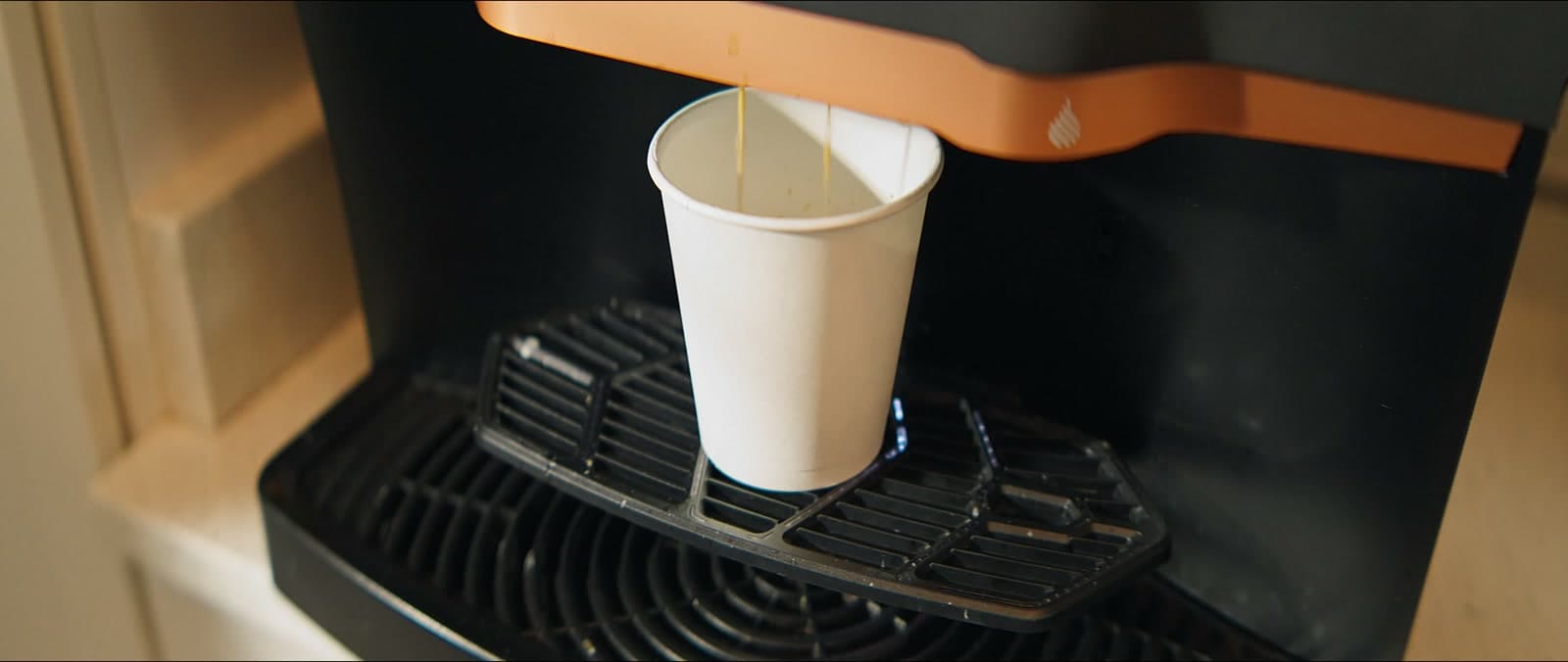 Apartment community coffee bar served by Aroma Coffee Service