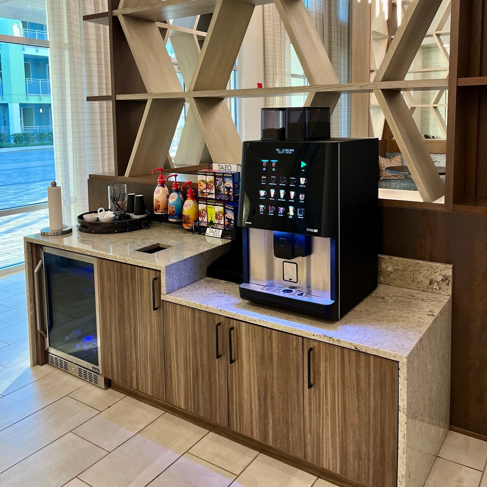 Clubhouse bean to cup coffee station — Aroma Coffee Service