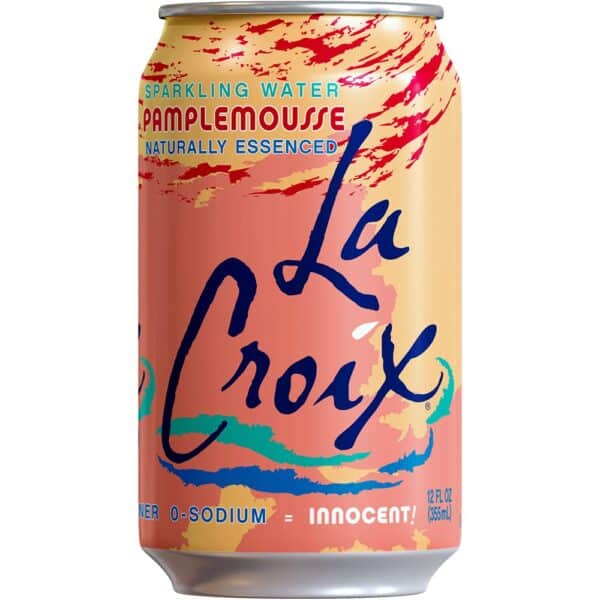 La Croix Passion/Grapefruit Flavored Water
