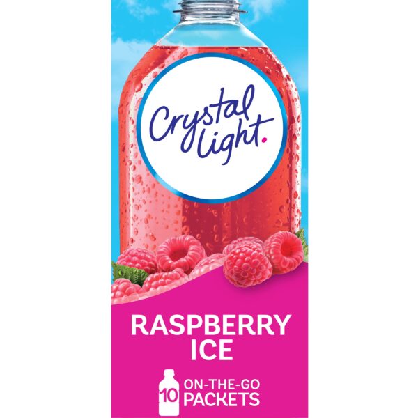 On The Go Raspberry Cold Drink Mixes